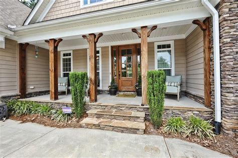 Back Porch Steps Beautiful Stock Cedar Porch Columns Style | Free Nude ...