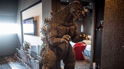 See What a Room in Japan's Godzilla-Themed Hotel Looks Like — GeekTyrant