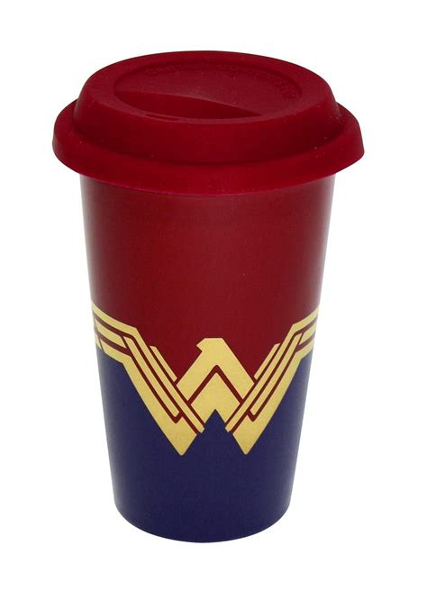 Wonder Woman DC Comics Travel Mug — Vanilla Underground