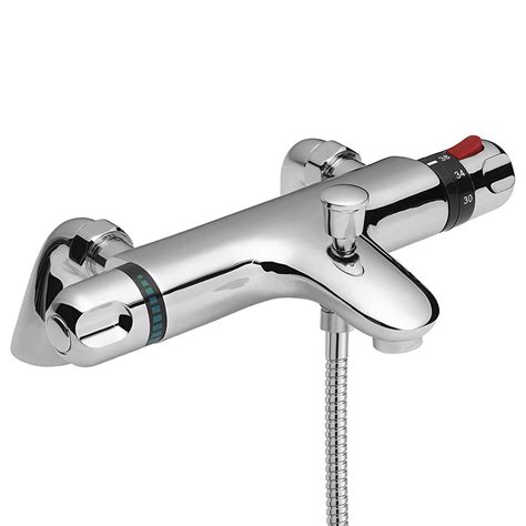 Modern Ultra Reef Thermostatic Bath Shower Mixer at Victorian Plumbing UK