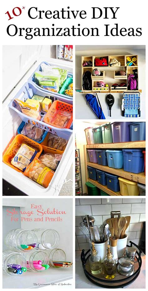 Creative DIY Organization Ideas For Home - House of Hawthornes