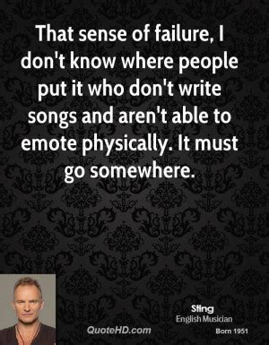 Sting Quotes. QuotesGram