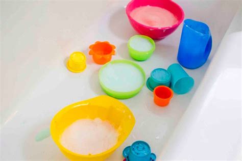 Foam Bath - Busy Toddler