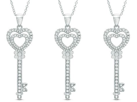 *HOT* $19.99 (Reg $99) Zales Heart Key Necklace + FREE Shipping