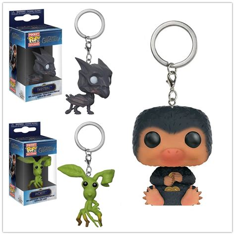 FUNKO POP Pocket Pop Keychain Niffler Pickett Thestral Fantastic Beasts and Where to Find Them ...