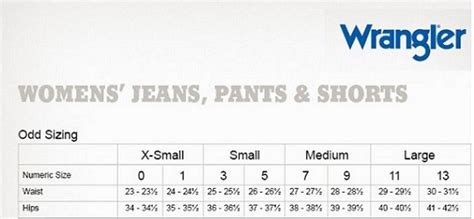 wrangler women's size chart Jeans mr price plus size