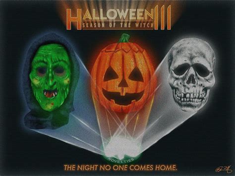 The Horrors of Halloween: HALLOWEEN III Silver Shamrock Masks Artwork Part 3