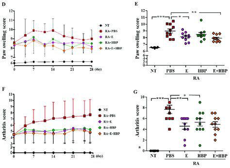 Development of a collagen-induced arthritis (CIA) mouse model and its... | Download Scientific ...