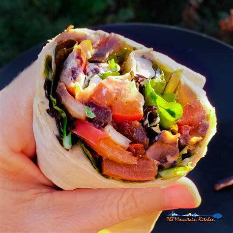 Veggie Wraps {A Meatless Monday Recipe | The Mountain Kitchen