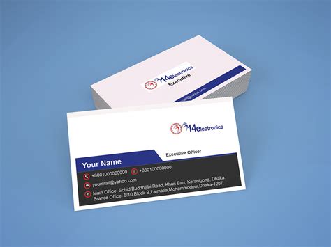 SMART BUSINESS CARD TEMPLATE on Behance