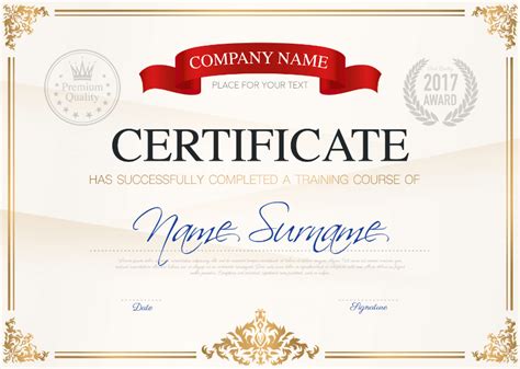 How To Create Good Looking Certificate - Bank2home.com