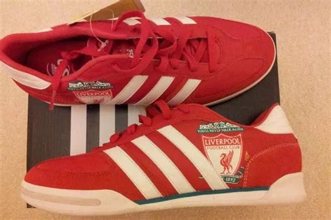 World's only Liverpool FC Adidas Samba trainers listed on eBay for £ ...