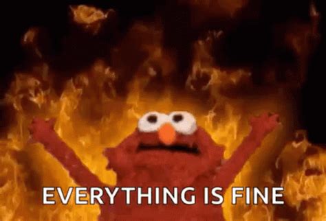 Elmo Flames GIF - Elmo Flames Burning - Discover & Share GIFs