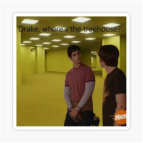 "Funny drake and josh meme" Sticker for Sale by FantasyDoll | Redbubble