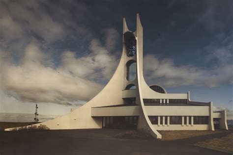 Stykkishólmur 's church // Iceland - La Dent de L'Oeil