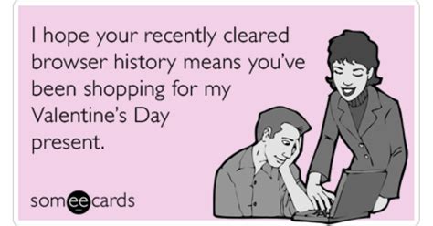 Browser History Porn Gift Valentines Day Funny Ecard | Valentine's Day ...