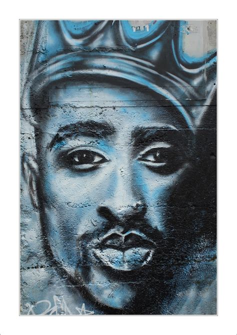 Tupac Graffiti Poster Framed Wall Art Print Picture Home | Etsy