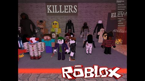 Roblox Scary Elevator Characters