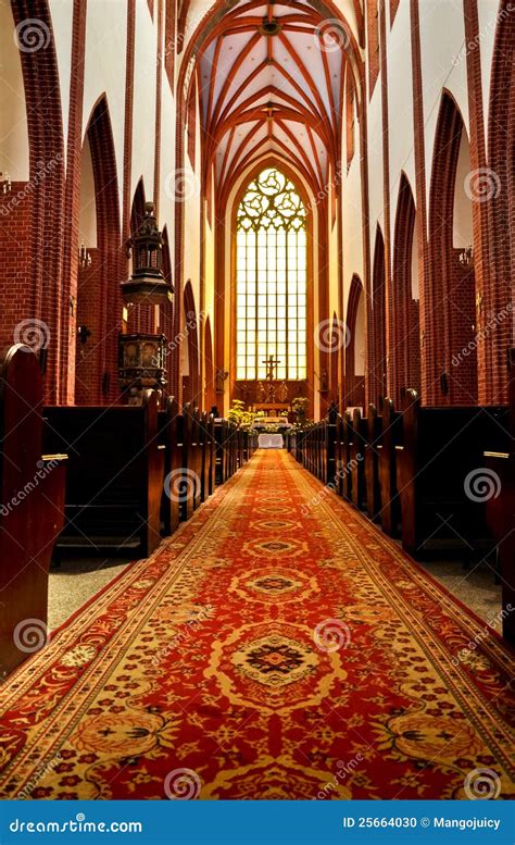 St. Mary Magdalene Gothic Church Interior Editorial Image - Image of ...