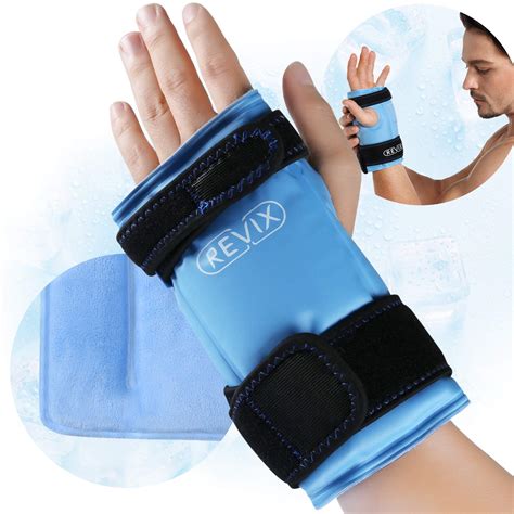 Buy REVIX Wrist Ice Pack Wrap for Tunnel , Reusable Gel Ice Packs for ...