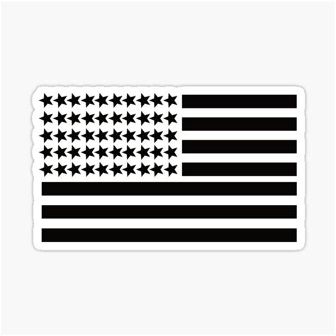 "black american flag" Sticker for Sale by Babmk | Redbubble