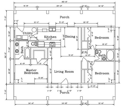 Perfect Metal Steel Frame Home w/ Different Layouts! (HQ Plans & Pictures) | Steel frame house ...