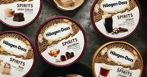 Häagen-Dazs unveils new booze-infused ice cream flavors