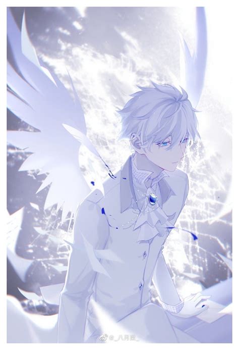 #angel #anime #boy #angelanimeboy | Anime character design, Anime drawings boy, Anime chibi