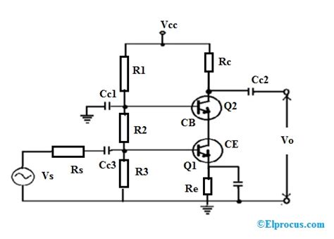 Cascade Amplifier Circuit Diagram