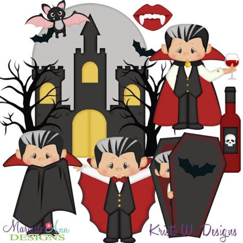 Count Dracula Clip Art-digital Clipart-png Clip Art-digital - Etsy