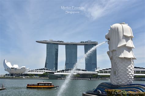 Merlion Fountain, Singapore