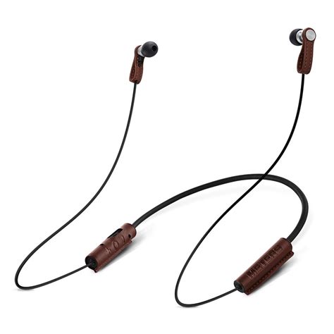 Meter M-Ears-BT Bluetooth Earphones, Tan at Gear4music