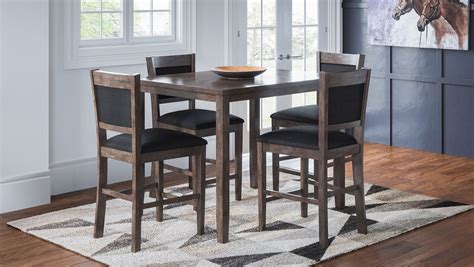 Greyson Heights 5-Piece Counter Height Dining Set by Jofran Furniture ...