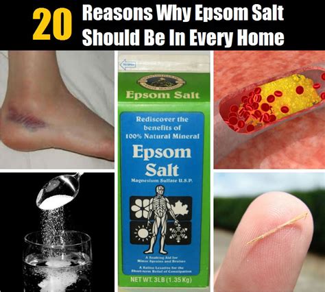 20 Health Benefits of Epsom Salt | Best Herbal Health