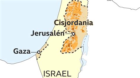 Conflicto israelí-palestino: 6 mapas que muestran cómo ha cambiado el ...