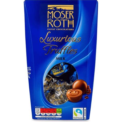 Moser Roth Luxurious Milk Chocolate Truffles (200g) - Compare Prices ...