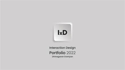 Interaction Design Portfolio_2023 on Behance