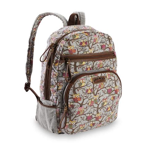 Unionbay Women's Classic Backpack - Owls