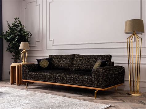 Versace Sofa Set | Baci Living Room