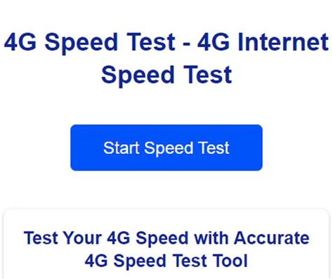 4G Internet Speed Test in 2022 | Internet speed test, 4g internet, Internet speed