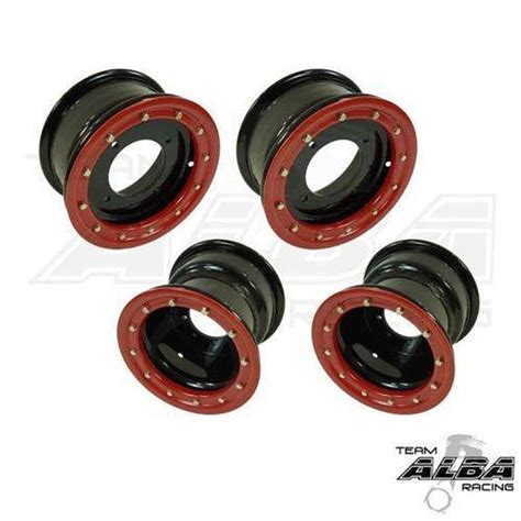 Honda TRX250R Alba Beadlock Wheels Set