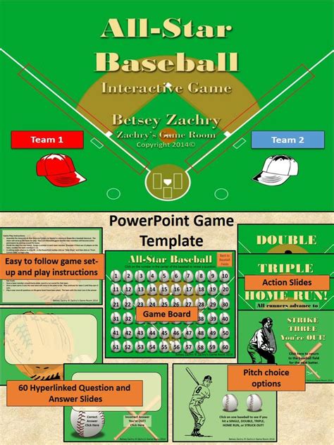 a baseball game info sheet is shown