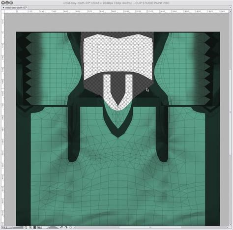 Vroid Studio Clothes Template