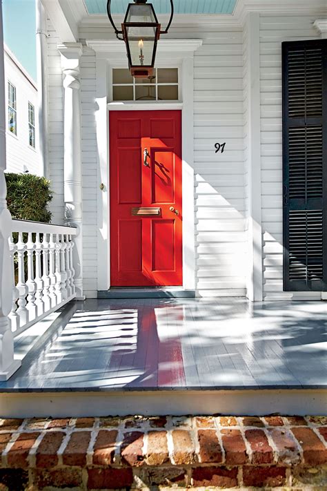 20+30+ Red Front Door Colors