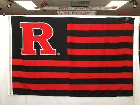 Rutgers Flag Stripes - Scarlet Fever Rutgers Gear