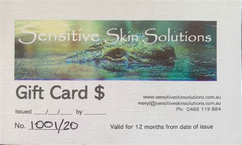 Gift Voucher – Sensitive Skin Solutions