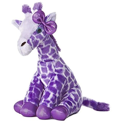 Aurora World Girlz Nation Purple Giraffe Plush, 12" *** To view further ...