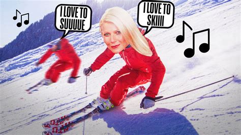 Gwyneth Paltrow's ski trial gets wild musical twist