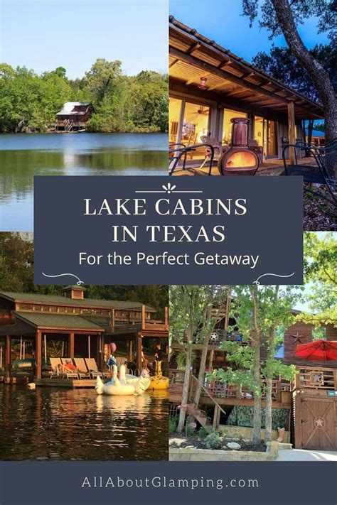 Lake Cabins in Texas for the Perfect Getaway | All About Glamping