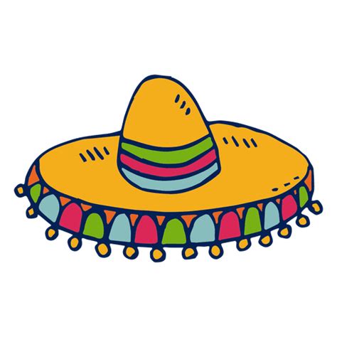 Sombrero illustration - Transparent PNG & SVG vector file